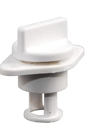 Tappo di aleggio a vite Ø24mm bianco Allen - Ideale per imbarcazioni, interasse fori 38mm, peso 11g, utilizzato su l'Equipe Compra Online