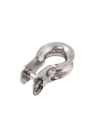 Affare Grillo stampato grande Allen 31mm in acciaio inox con perno Ø5mm - ideale per derive e barche sportive, capacità di carico 1.000kg, solo 20g di peso