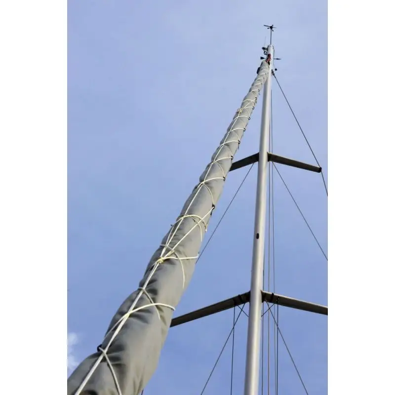Promo Stagionale Copertura Traspirante per Vela di Prua Blue Performance - Grigio, 3 Misure Disponibili, Estensione di 1,5 Metri, Resistente ai Raggi UV e Agenti Atmosferici