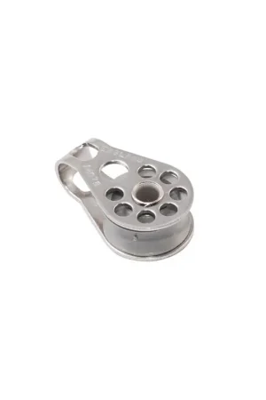 Bestseller Bozzello Singolo Allen 16mm in Acciaio Inossidabile AISI316 con Puleggia in Acetal - Carico di Rottura 275kg, Peso 5g, Per Scotta da 2-5mm, Lunghezza 26mm