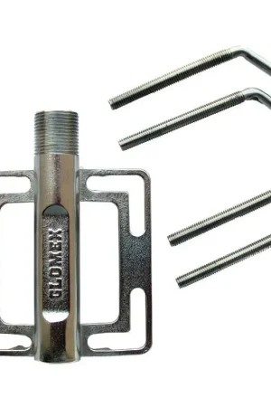 Supporto antenna in acciaio inox elettrolucidato Glomex V9171 per tubi da 22 a 80 mm, con filetto universale 1 x 1/4 per un'installazione facile e sicura. Di Tendenza