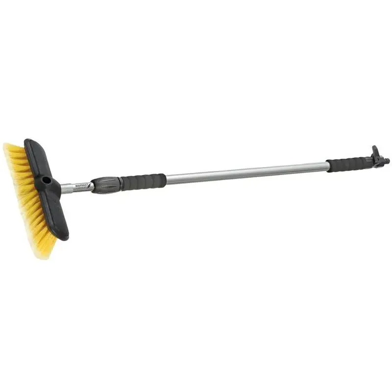 Spazzolone Telescopico Mafrast 95/150 cm con Impugnatura Antiscivolo e Raccordo per Acqua Passante - Ideale per Pulizia Superfici Nautiche Compra Adesso