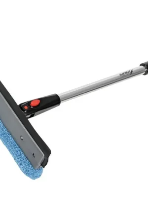 Pulisci vetri Mafrast con spazzola in microfibra e lama di asciugatura - attrezzo pieghevole in alluminio anodizzato per una pulizia efficace delle barche Miglior Prezzo