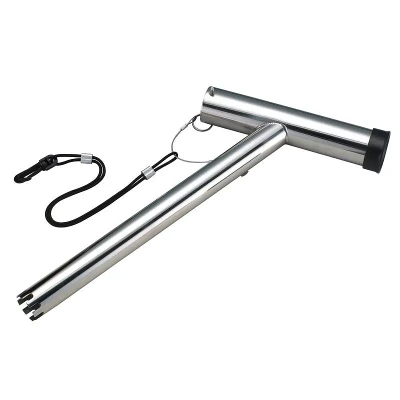 Reggicanna in Acciaio Inox Lucidato 32 mm con Sistema di Blocco 360° per Portacanna Standard Inclinati - Osculati Spedito Oggi