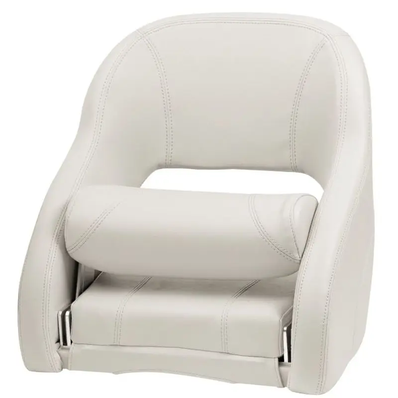 Sedile Anatomico Imbottito Flip Up H52R Bianco - Comfort e Design per la Tua Barca Offerta