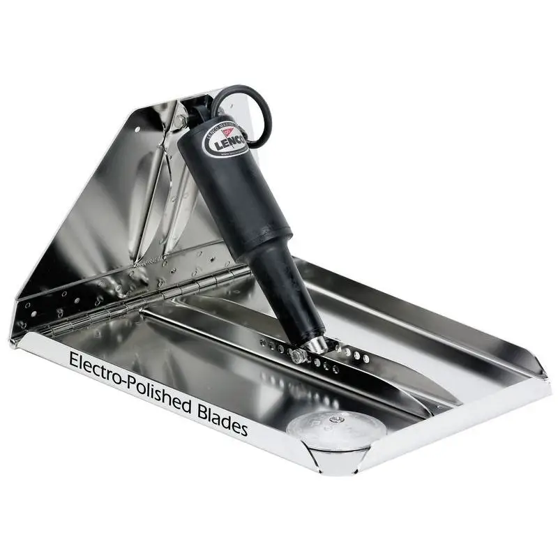 Soddisfatti O Rimborsati Kit flap Lenco Performance HD 14x12 per gommoni veloci - Include cilindri azionatori e alettoni in acciaio inox, senza pannello di controllo.