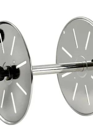 Avvolgitore Inox 240x320 mm con Fissaggio Orientabile e Frizione Regolabile - Douglas Marine per Nautica e Barche Miglior Prezzo