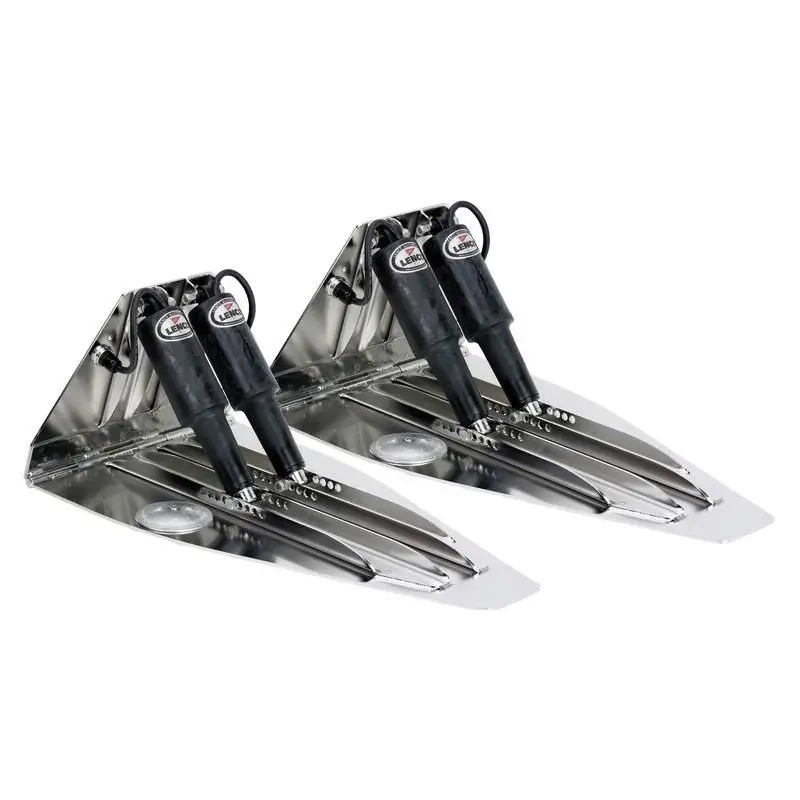 Kit Correttori d'Assetto LENCO High Performance HP con Doppio Pistone per Scafi Racing - Comprende 4 Cilindri Azionatori e 2 Alettoni in Acciaio Inox Elettrolucidato Promozione