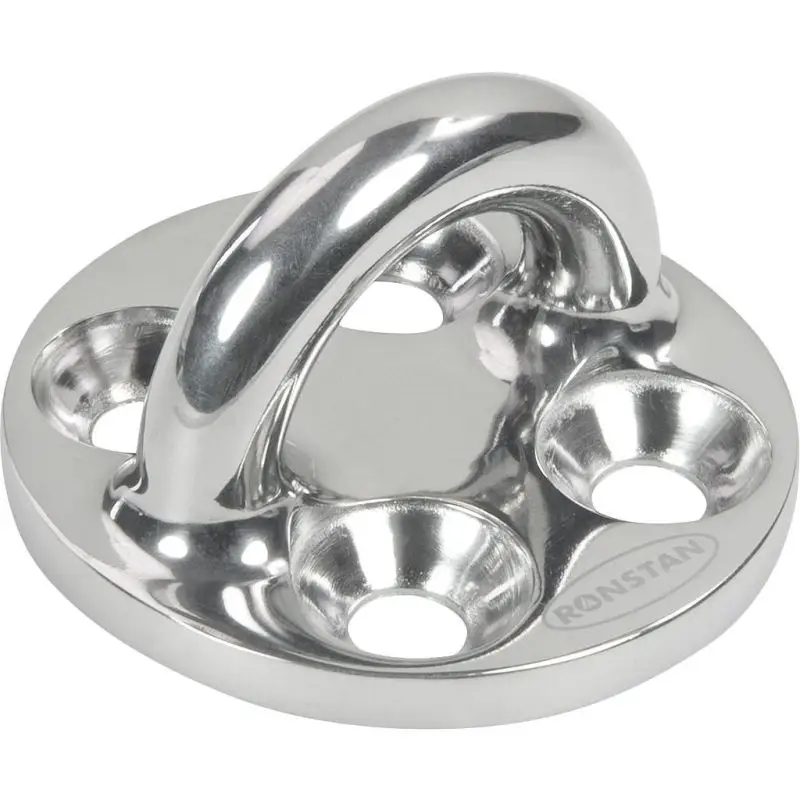 Golfare Ronstan Ø57mm su base tonda a quattro fori - Carico di rottura 6000kg, Peso 127g - Accessorio Nautico Professionale Direttamente Dal Produttore