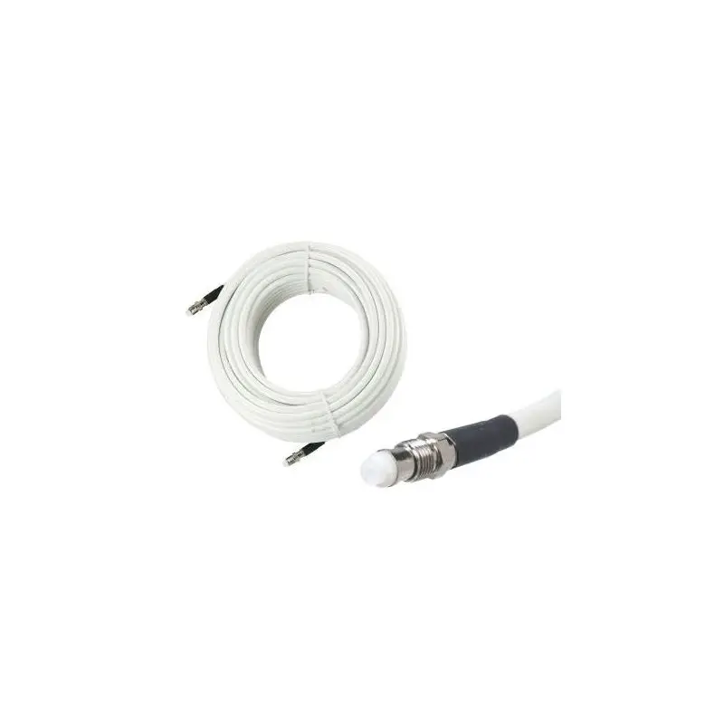 Più Venduto Cavo RG8X da 18 m con connettori FME femmina per antenne nautiche - Perfetto per installazioni su modelli 29.990.01/02/03 e terminale 29.990.20 - Glomex