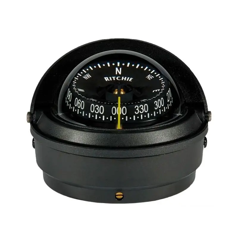 Acquista Ora Bussola Ritchie Wheelmark 3'' (76 mm) Nera per Nautica - Omologazione per Barche da Lavoro