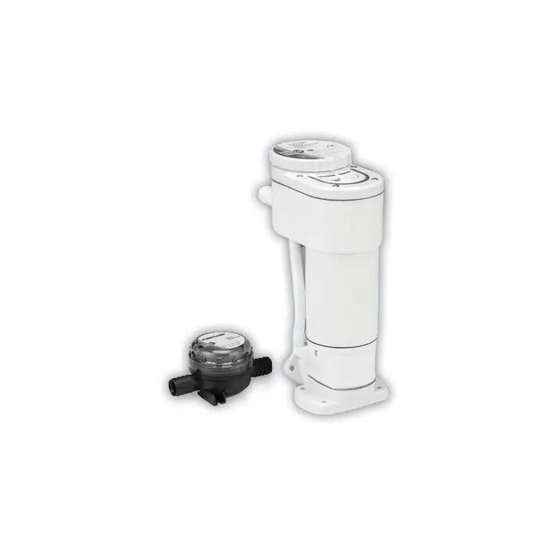 Promozione Esclusiva Kit Elettrificazione per WC Manuale JABSCO 50.224.00 - Soluzione Completa per Sostituzione Pompa Manuale, Funzionamento Versatile sopra e sotto la linea di Galleggiamento