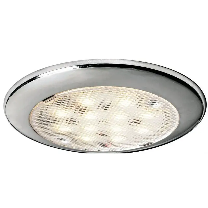 A Buon Prezzo Plafoniera Procion Inox Osculati - Illuminazione Nautica Elegante e Resistente in Acciaio Inossidabile con Fissaggio Invisibile e 2 Lenti Frontali di Diversa Trasparenza