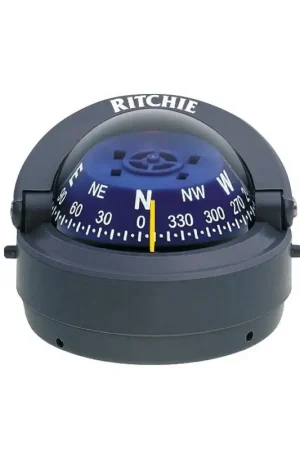 Scelto Dai Clienti Bussola Ritchie Explorer 23/4 Esterno Grigia/Blu - Precisione e Stile per la Navigazione Nautica