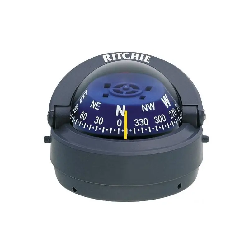 Scelto Dai Clienti Bussola Ritchie Explorer 23/4 Esterno Grigia/Blu - Precisione e Stile per la Navigazione Nautica