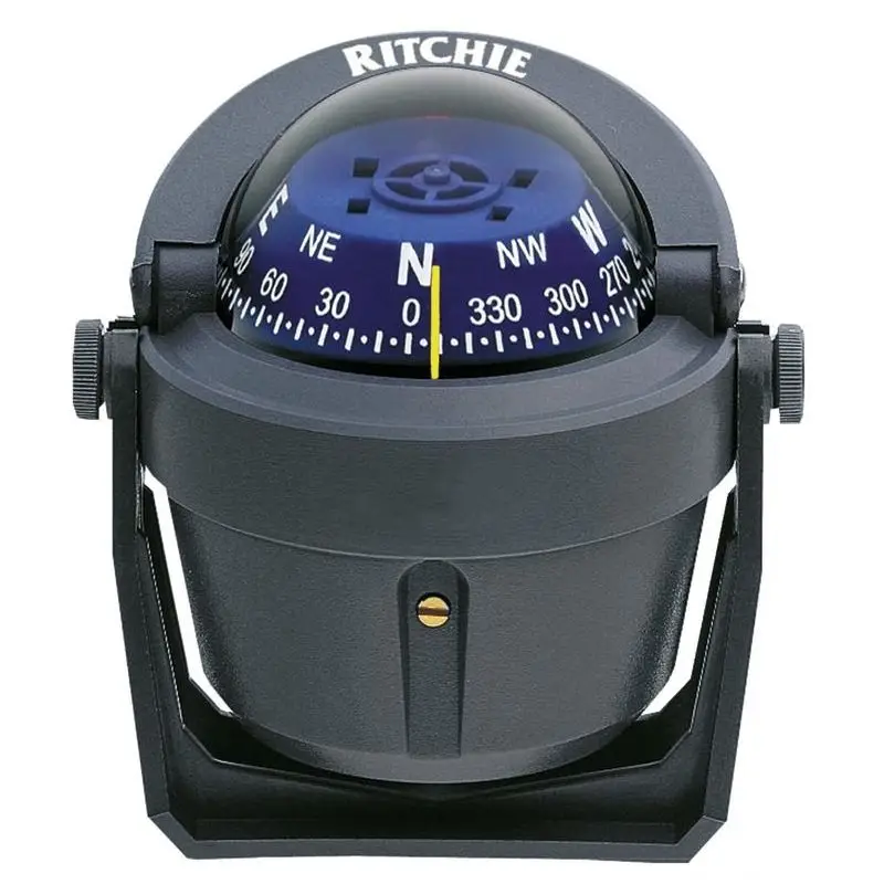 Acquista Ora Bussola Ritchie Explorer 23/4 con Staffa Grigia/Blu - Strumento di Navigazione Nautica di Alta Precisione