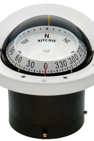 Bussola da Incasso Ritchie Navigator 4 1/2" - Strumento di Alta Precisione per Navigazione Nautica su Barche Quantità Limitata