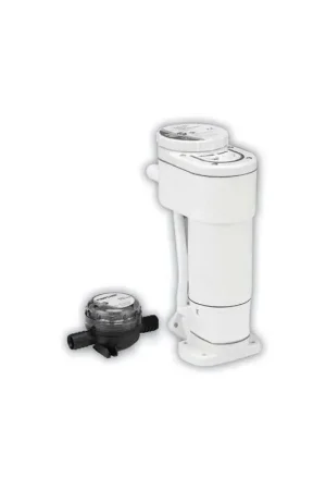 Esclusivo Kit Elettrico 12V Jabsco - Sostituto Efficiente per Pompa Manuale, Funzionamento Versatile con Tubazioni Invariati per Barche e Vela