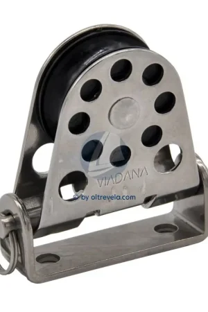 Bozzello Viadana Ø28mm Verticale Pivotante - Ideale per Derive e Manovre Vela, in Delrin e AISI 316 Compra Oggi Stesso