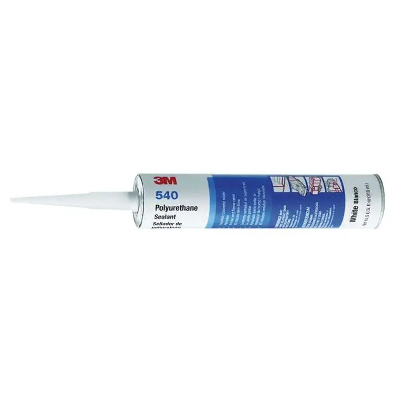 Adesivo Poliuretanico Bianco 540 3M 310 ml - Sigillante Monocomponente Ideale per Nautica e Fissaggi Meccanici Ultima Occasione