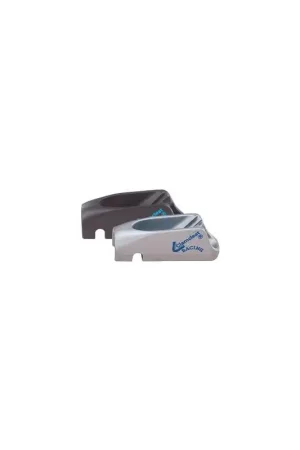 ClamCleat Verticale Chiuso Corto Mini con Arricavo in Alluminio Anodizzato Nero - Resistente alla Corrosione per Nautica e Vela - Cima 3-6mm Saldi