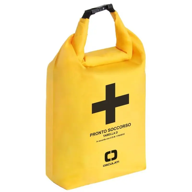 Kit di pronto soccorso tabella D conforme D.M. 10/03/2022 per uso nautico con attrezzature complete per emergenze in barca Spedito Oggi