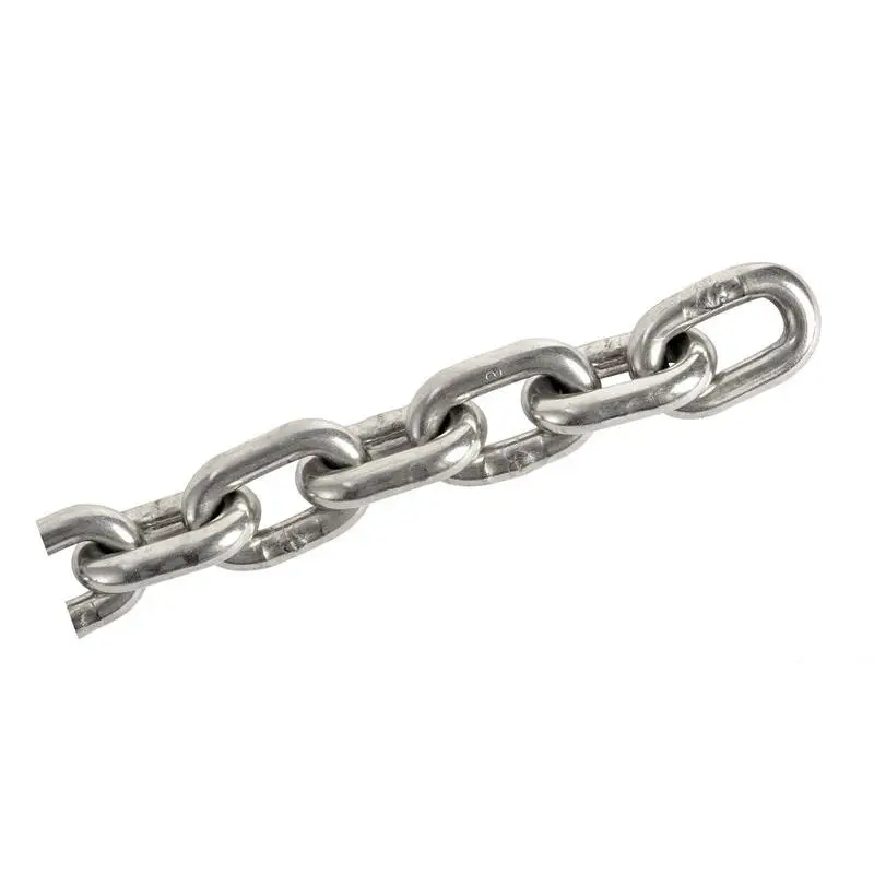 Catena inox calibrata 10 mm x 75 m per salpa ancore - Marchiata ogni metro OSC - Confezione pratica in legno Promo Stagionale