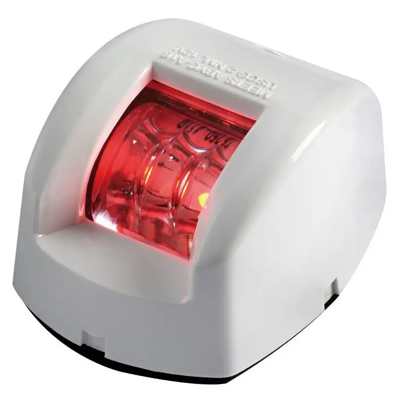 Fanale di via Mouse rosso con corpo in ABS bianco per imbarcazioni fino a 20 m - Nautica e Vela Miglior Prezzo