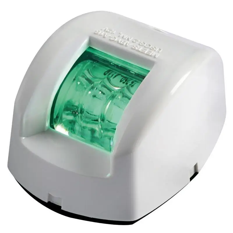 Offerta Speciale Fanale di via Mouse Verde con Corpo in ABS Bianco per Imbarcazioni fino a 20 m - Osculati
