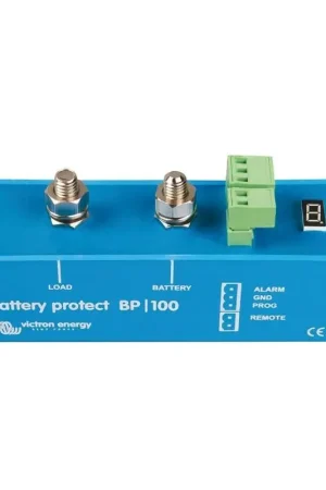 Sistema di protezione batterie Victron BP-100 per nautica - Dispositivo intelligente per la disconnessione della batteria e preservazione dell'avviamento del motore Offerta Limitata