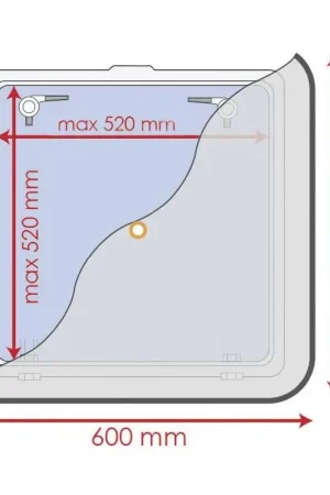 Non Perdere Tendina Oscurante con Zanzariera 600x600 - Funzione Oscurante e Antizanzare con Ventilazione e Fissaggio Istantaneo tramite Ventose per Barche e Nautica
