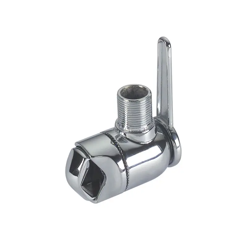 Saldi Porta antenna Foresti e Suardi in ottone argento cromato per pulpito regolabile - Nautica e Barche