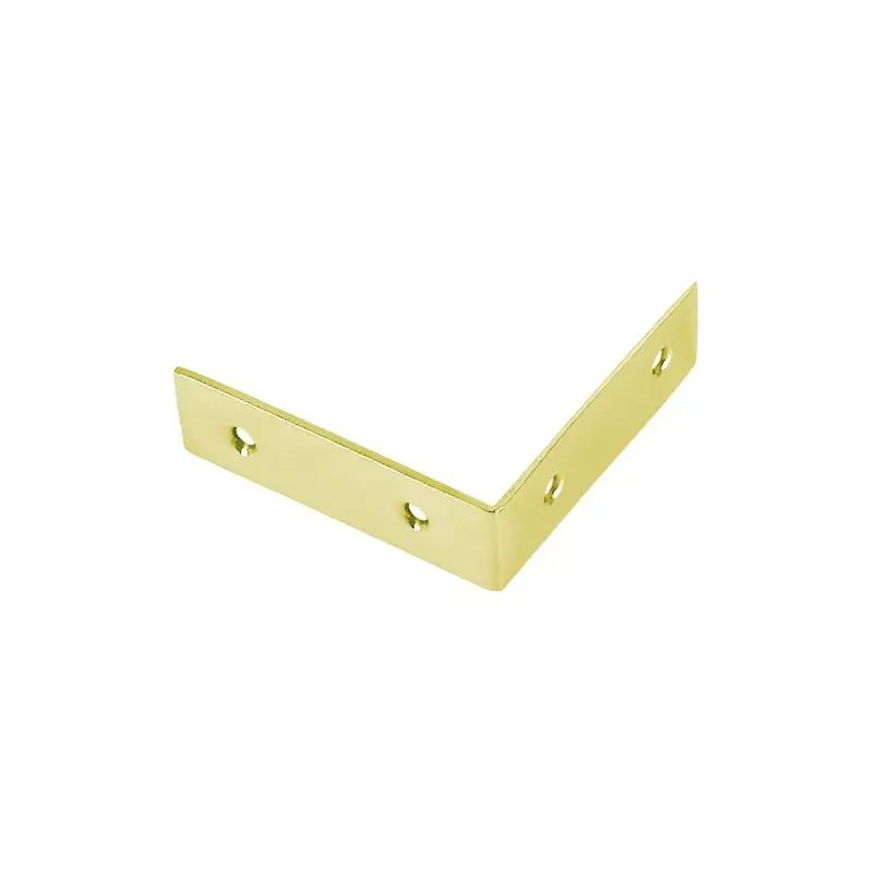 Squadrette per Mobili in Ottone Giallo Lucido 52 x 52 mm - Foresti e Suardi Promozione Esclusiva