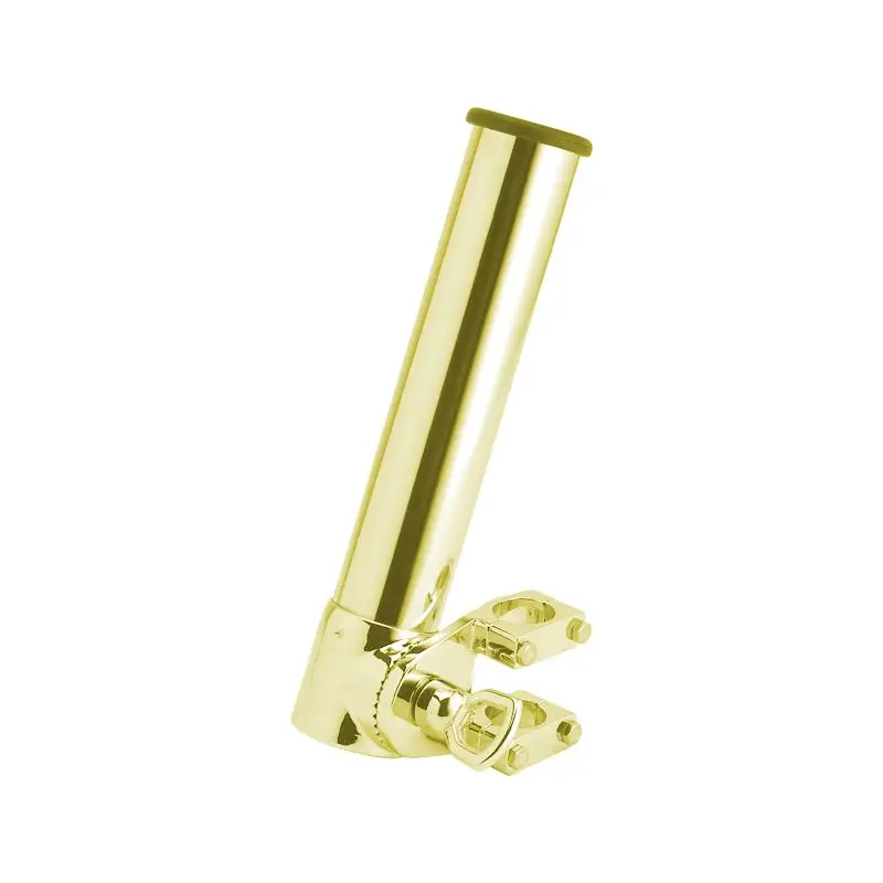 Spedito Oggi Portacanna in Ottone Giallo Lucido Foresti e Suardi per Battagliole e Pulpiti con Riduzioni Ø 22 - 25 - 30 mm