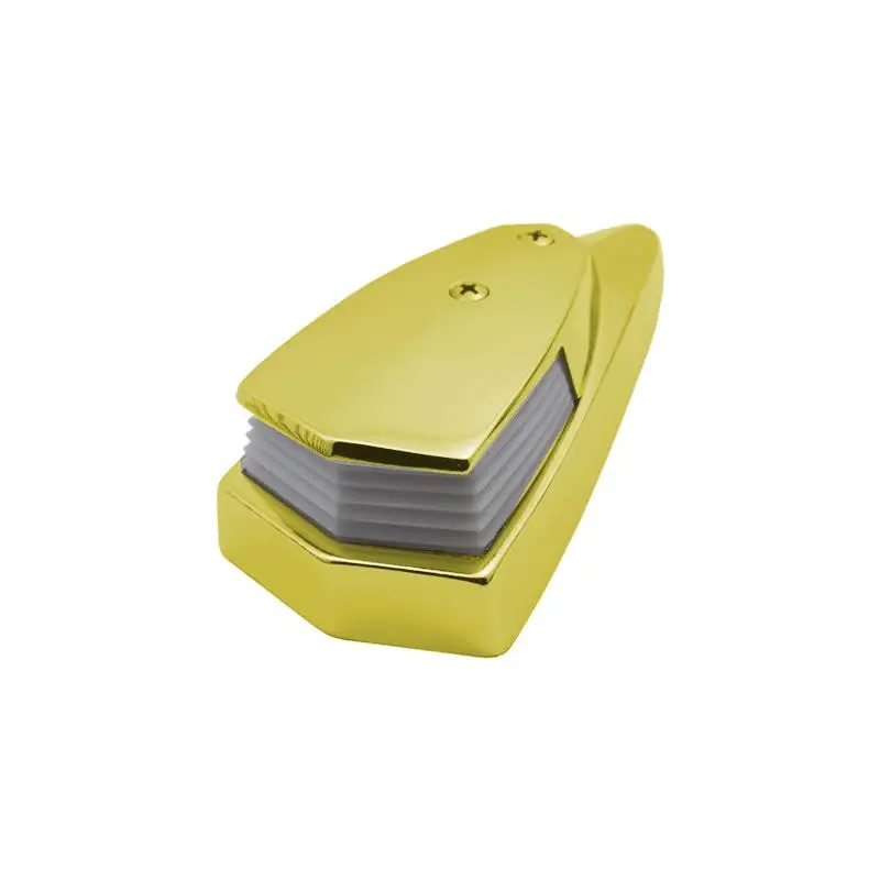 Fanali di posizione in ottone giallo lucido Foresti e Suardi con fissaggio centrale a 2 viti per nautica e barche Bestseller