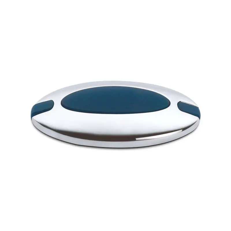 Luce di Cortesia per Esterni DELPHINUS Cromato-Blu di Foresti e Suardi - Corpo in Tecnopolimero con Ghiera in Ottone,12/24V Max 5W Ordina Subito