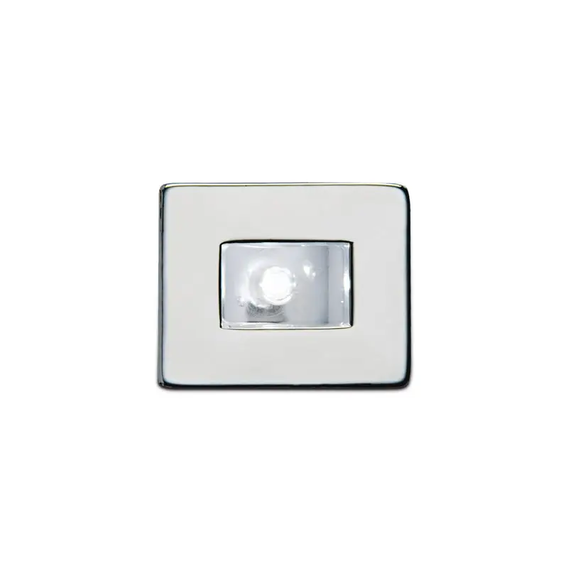Più Venduto Luce di Cortesia LED CIRCINUS R in Ottone Argento Cromato 6000 °K Bianco - Foresti e Suardi