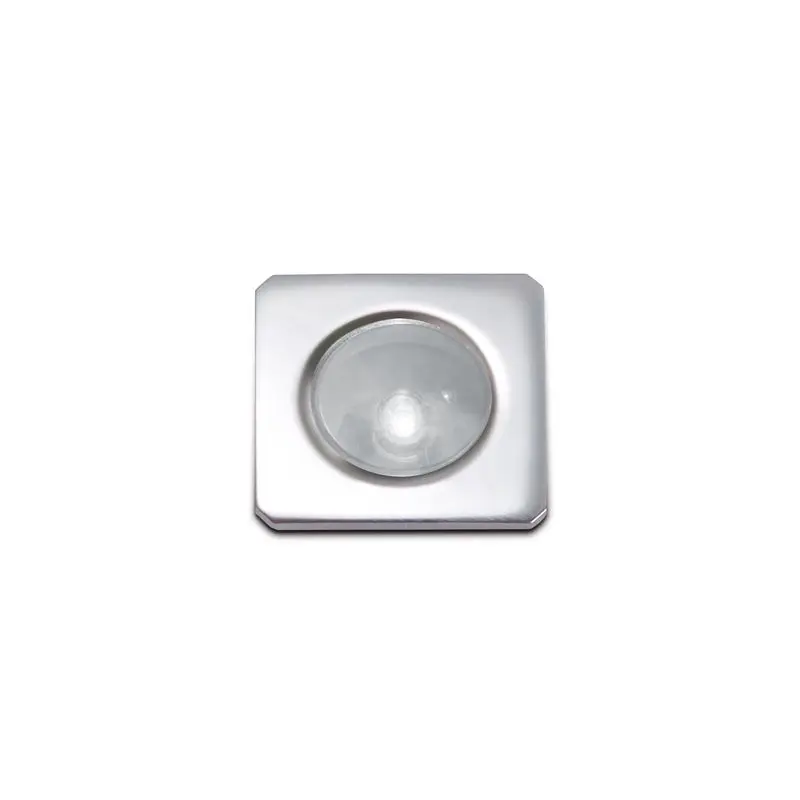 Scelto Dai Clienti Luce di cortesia LED Blu CIRCINUS QT in ottone argento cromato - Foresti e Suardi
