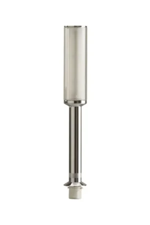 A Buon Prezzo Lampada da Esterno HALLEY © in Ottone Argento Cromato con LED Bianco 4000 °K e Vetro - Design Ivan Bonardi - Foresti e Suardi per Illuminazione Notturna su Tavoli e Zone Relax