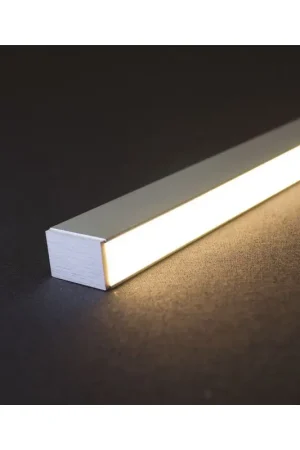 A Buon Prezzo Modulo LED Right Line C 1000 mm Bianco 3200 °K - Fissaggio Versatile in Alluminio - Foresti e Suardi