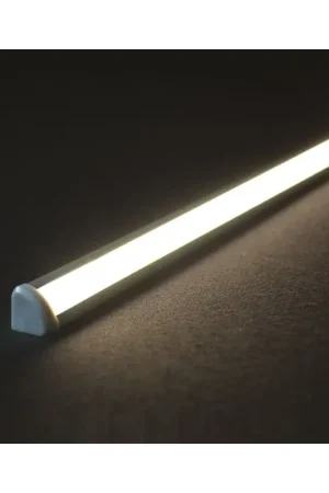 A Buon Prezzo Profilo LED Triangolare in Alluminio Foresti e Suardi - LIGHT CORNER LED 1000 mm 4000 °K Bianco con Biadesivo Fissaggio 8351 Opale