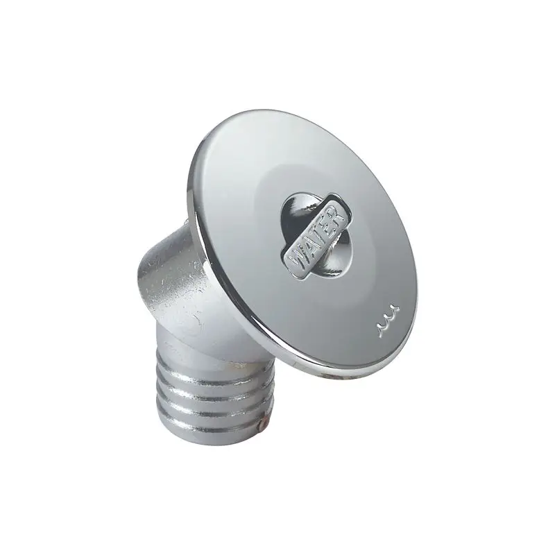Vendita Finale Tappo imbarco in acciaio inox Ø 50 mm con levetta a scomparsa Foresti e Suardi - inclinato 30°