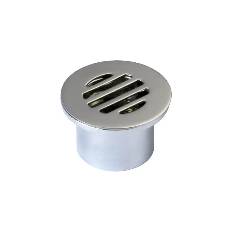 Boccola di scarico in acciaio inox Ø 75 mm con griglia estraibile - Foresti e Suardi, ideale per nautica e barche Nuova Collezione