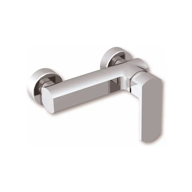 Miscelatore doccia termostatico OVO in ottone argento cromato marca Foresti e Suardi, attacco 1/2’’ per vela e nautica. Popolare
