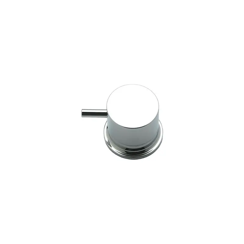 Bestseller Deviatore Coassiale 3 Uscite COX in Ottone Argento Cromato - Marca Foresti e Suardi per Pareti Attrezzate