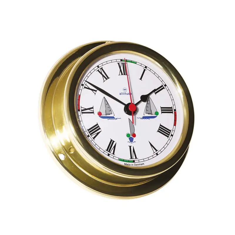 Promozione Esclusiva Orologio Nautico Elegante al Quarzo Foresti e Suardi con Cassa Fissa - Ø 90 mm - Design Raffinato per Amanti della Vela e della Nautica