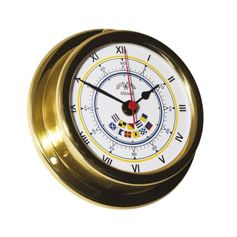 Orologio Nautico al Quarzo Foresti e Suardi - Cassa Fissa Ø 90 mm, Design Elegante, Pile AA Non Incluse Compra Oggi Stesso