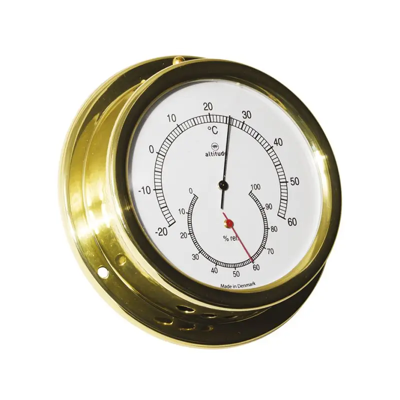 Termoigrometro Verniciato Foresti e Suardi - Cassa Fissa Ø 88 mm, Perfetto per Vela e Nautica Compra Adesso