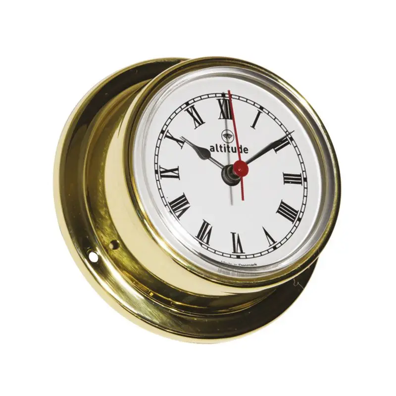 Esclusivo Orologio Verniciato al Quarzo Foresti e Suardi - Cassa Fissa Ø 50 mm, Design Nautico, Pile N (LR1) non incluse.
