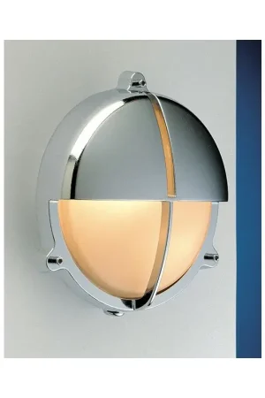 Acquista Ora Lampada Applique in Ottone Argento Cromato Ø200 E27 Sabbiato - Foresti e Suardi